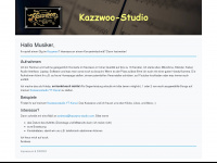 kazzwoo-studio.com Webseite Vorschau