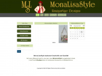 monalisastyle.ch Webseite Vorschau