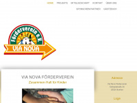 vianova-förderverein.de Webseite Vorschau