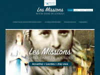 missionsndlourdes.com Webseite Vorschau