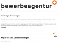 bewerbeagentur.ch Webseite Vorschau