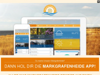 markgrafenheide-app.de Webseite Vorschau