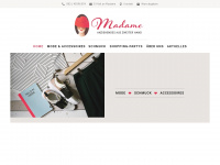 madame-secondhand.de Webseite Vorschau