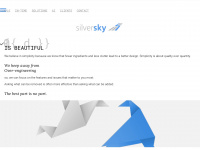 silversky.dev Webseite Vorschau