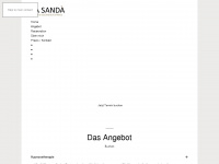 lasanda.ch Webseite Vorschau