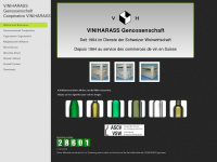 viniharass.ch Webseite Vorschau