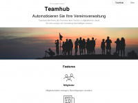 teamhub.de Webseite Vorschau