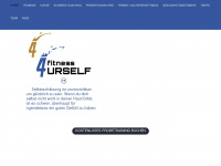 4urself.fit Webseite Vorschau