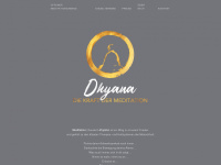 dhyana.de Webseite Vorschau