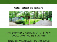 vogelpark-mannheim.de Webseite Vorschau