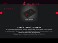 surefire-gaming.com Webseite Vorschau
