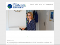ergotherapie-bachmann.ch Webseite Vorschau