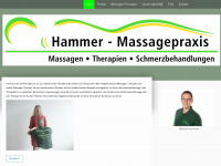 hammer-massagepraxis.ch Webseite Vorschau