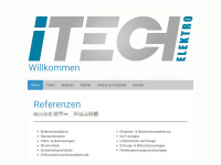 itech-elektro.at Webseite Vorschau