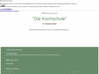 buekers-kochschule.de Webseite Vorschau
