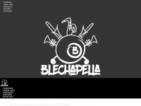 blechapella.ch Webseite Vorschau