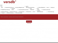 versdb.com Webseite Vorschau