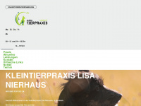kleintierpraxis-mosbach.de Webseite Vorschau