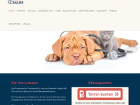 tierarztpraxis-majer.de Webseite Vorschau