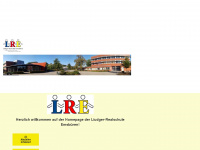 liudgerrealschule.de Webseite Vorschau