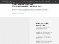 electric-bike-frankfurt.com Webseite Vorschau