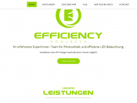 efficiency-projects.com Webseite Vorschau