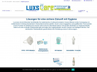 luxscare.de Webseite Vorschau