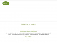 veganne.ch Webseite Vorschau
