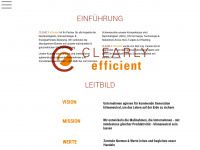 clearly-efficient.de Webseite Vorschau