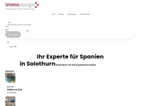 immodesign-spanien.ch Webseite Vorschau
