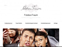 fotoboxtraum.at Webseite Vorschau