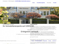 immobilien-usedom.eu Webseite Vorschau