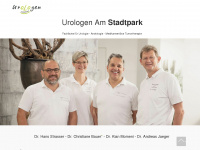 urologenamstadtpark.de Webseite Vorschau