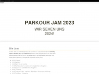 parkourcamp.de Webseite Vorschau