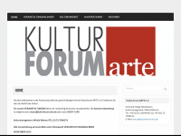 kultur-forum-muensterland.de Webseite Vorschau