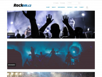 rockem.cz Webseite Vorschau