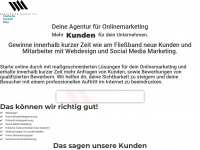 webolution-marketing.de Webseite Vorschau