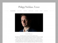 philipp-nicklaus.com Webseite Vorschau