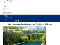 poolbau-thueringen.de Webseite Vorschau