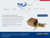thi-industriebedarf.de Webseite Vorschau