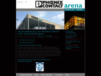 phoenixcontact-arena.de Webseite Vorschau