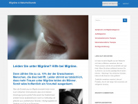 gute-hilfe-bei-migraene.de Webseite Vorschau