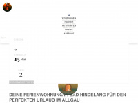 fewo-badhindelang.com Webseite Vorschau