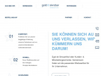 goldskrobar.at Webseite Vorschau