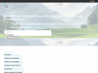 unipop.ch Webseite Vorschau