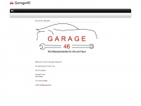 garage46.de Webseite Vorschau