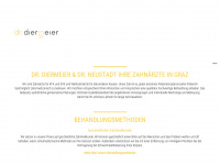 zahnarzt-diermeier.at Webseite Vorschau