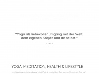 yogaettoi.ch Webseite Vorschau
