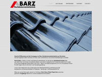 barz-dach.de Webseite Vorschau
