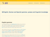 usinggrammar.com Webseite Vorschau